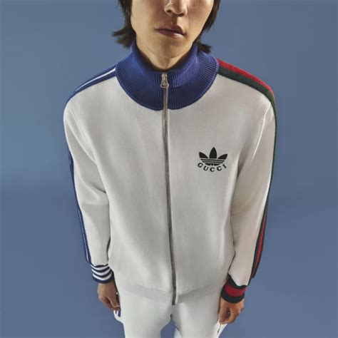 gucci x adidas viscose zip-up jacket|adidas x gucci budget.